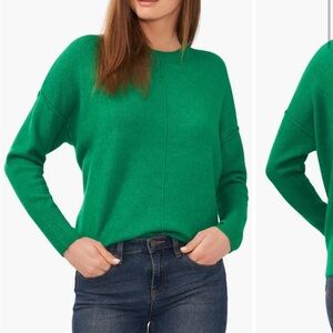Vince camuto green sweater